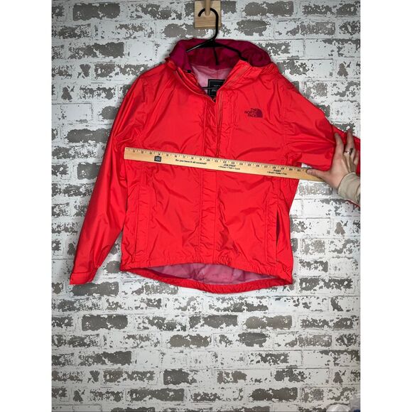The North face | women bright colored rain coat with hood - Picture 3 of 13